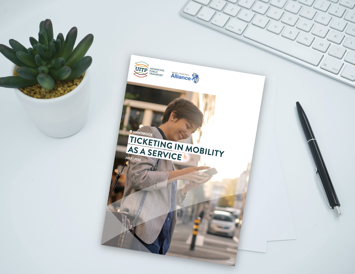 The joint UITP-STA handbook “Ticketing In Mobility As a Service” has been released